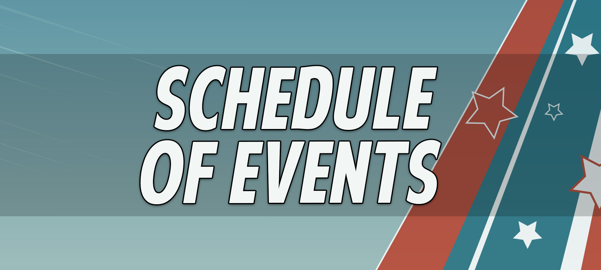Bloomsburg 4-Wheel Jamboree Schedule of Events