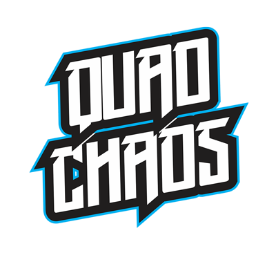 Quad Chaos Monster Truck Logo