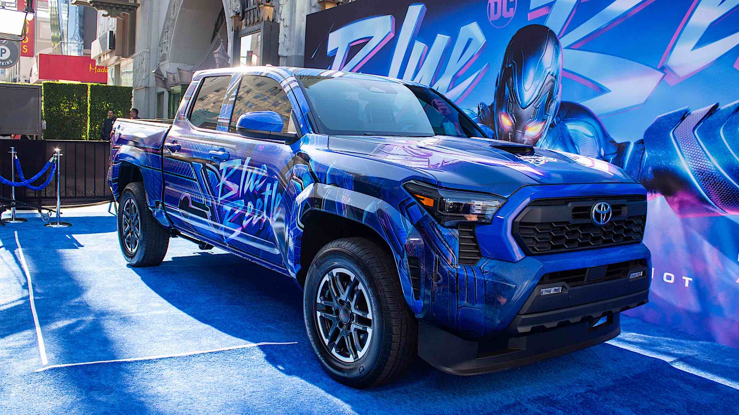 All-New Tacoma Makes Big Screen Debut In Blue Beetle